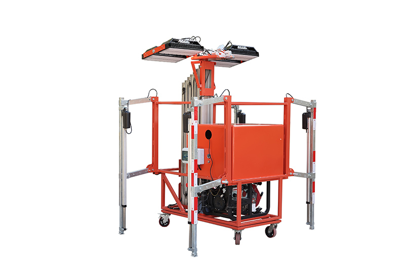 揚(yáng)天BJYT(ZM)-12米自裝卸應(yīng)急照明塔